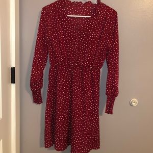Polka dot A line SHEIN dress